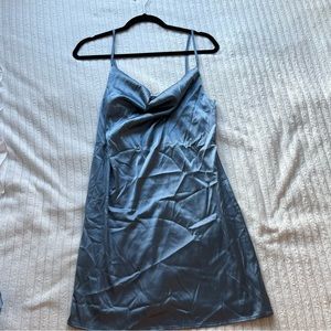Two piece silk dress